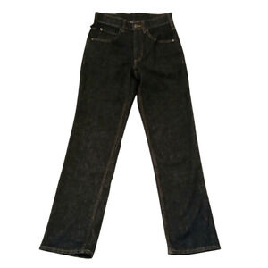 40 Grit by Duluth Trading Mens Jeans 28x32 Dark‎ Wash Blue Denim Standard Fit